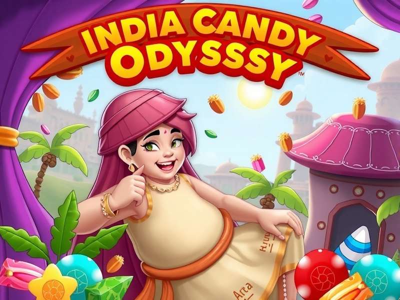 India Candy Odyssey Game Screenshot